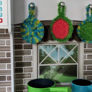 Double Layered Dish Scrubby with Loop