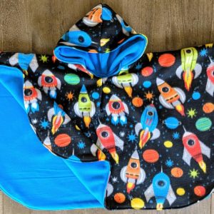 Reversible Hooded Car Seat Poncho